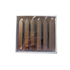 Recollections Christmas Sealing Wax Sticks Copper and Copper Glitter 6pc Set